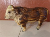 Hereford Bull Figure, 10"
