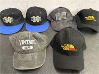 New (lot of 6) hats
