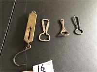 Scale and Beer Openers