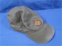 WW2 US Army Cap autographed by Hilary Clinton