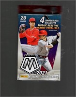 2021 Panini Prizm Baseball Hanger Box