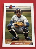 1992 Bowman Mike Piazza Rookie Card  HOF 'er