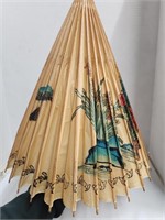 Vintage Wood Parasol