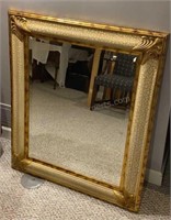 Framed Beveled Mirror 33x39