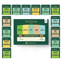 2025/05VAHDAM, Green Tea Assortment - Tea Bags Sam