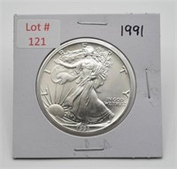 1991 Silver Eagle - 1oz Fine Silver