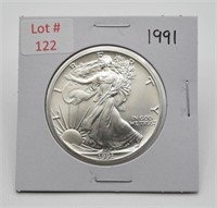 1991 Silver Eagle - 1oz Fine Silver