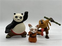 Dreamworks Kung Fu Panda Trio of Figures