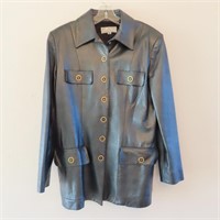 St John leather jacket, Size M
