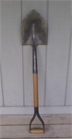 F1) Short T Handle Spade Shovel, Made in USA