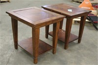 (2) End Tables, Approx 27"x22"x25"