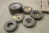 (1) 4.80-8 Tire & Rim, (1) 4.80-8 Tire, (1) 4.80-4