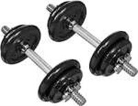 Adjustable Dumbbell Set 38lb