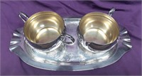 Viking Silver Plated Service Serving Set
