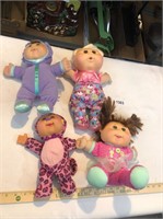 (4) Cabbage Patch Dolls