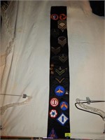 Sash of Badges & Patches from WWII?