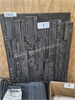 faux brick panel