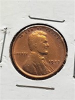 1925 Wheat Penny Cleaned