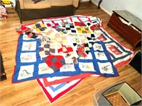 Hand Stitched Quilts & Toppers