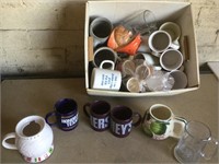 Mugs, cups, and more huge lot