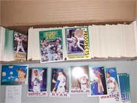 1992 Fleer Baseball part set Missing 7 cards