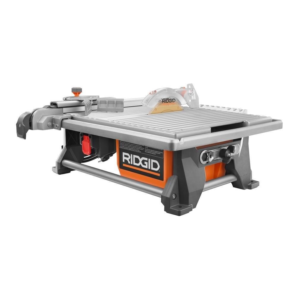 7 in. Table Top Wet Tile Saw