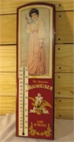 Budweiser Wall Thermometer Decor
