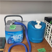 B392 Cooling pump Water jug and Assorted vases etc