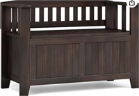 SIMPLIHOME Acadian SOLID WOOD 36 Inch Wide