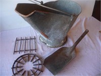 Coal Pail and shovel