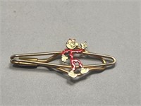 VTG Gold Tone Reddy Kilowatt Tie Clip M.R.