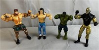 WWE Action Figures - Tito, Hulk and more