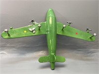 Airplane Coat Hanger Cast Aluminum VTG
