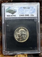 1965 Silver Quarter MS66 NGS