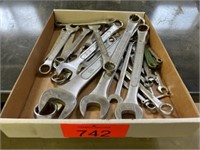 Assortment of Open and Box End Wrenches