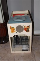 General Electric Childrens Record Player Cabinet