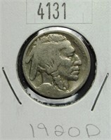 1920 D Buffalo Nickel VG8 Condition