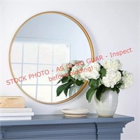 Threshold 32" round mirror