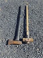 Sledge hammer and splitting maul