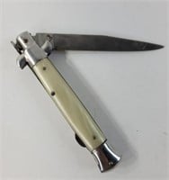 Vintage stiletto blade, made in Italy.