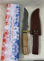 13" Cutlery Salvation Knife W/sheath And Box