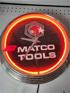 Awesome Matco Neon Wall Clock