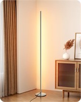 EDISHINE LED Corner Floor Lamp, Minimalist Dimmabl