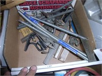 BOX  OF SPRINGES, SQUARE & CABLE CLAMPS
