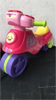 Barbie cars with vtech play  push car