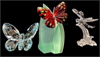 (3) Swarovski Mini Crystal Figurines