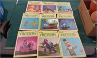 Sesame Street Treasury - 9 Books of 15 Pc. set