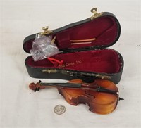 Miniature Mozart Violin Replica By Authentic Model