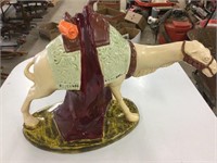 Large ceramic camel