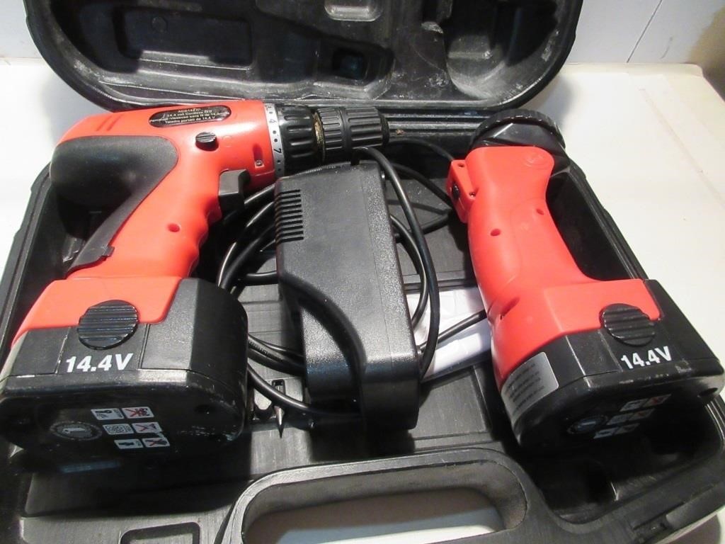 AIRCO CORDLESS DRILL & FLASHLIGHT